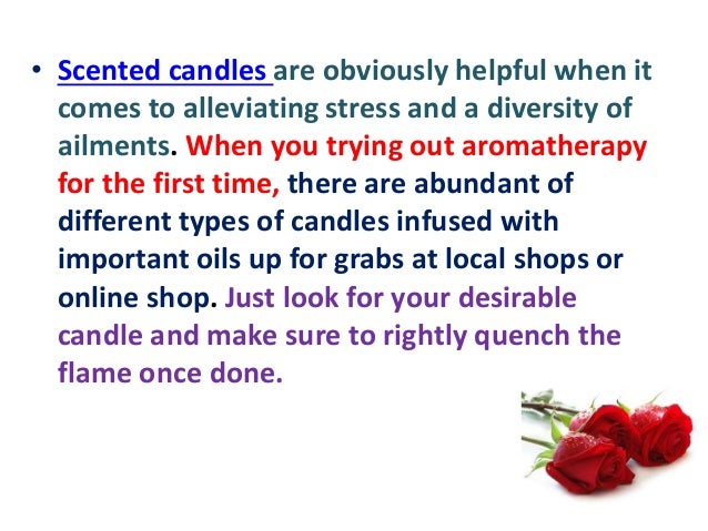 5 Benefits of Scented Candle