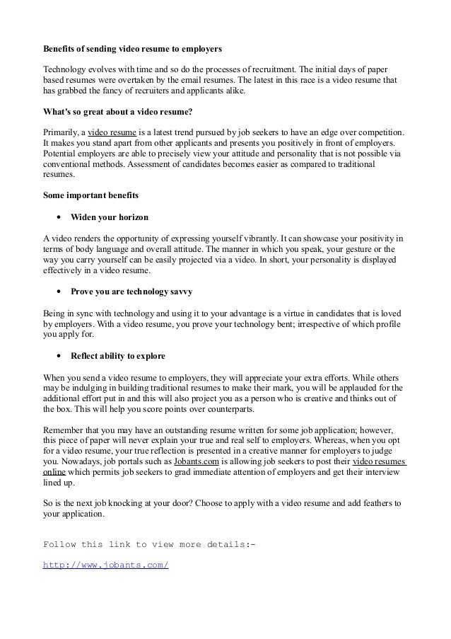 candidates resumes