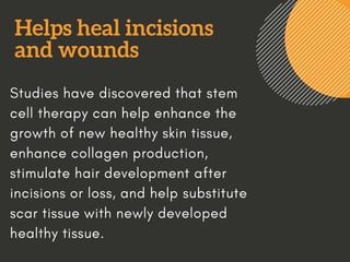 Benefits of stem cell therapy | Dr. David Greene Arizona | PPT