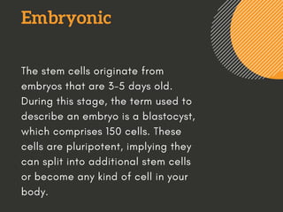 Benefits of stem cell therapy | Dr. David Greene Arizona | PPTX