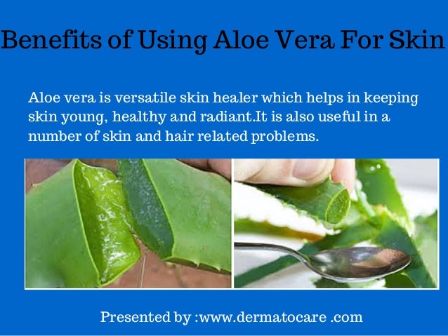 Benefits Of Using Aloevera For Skin