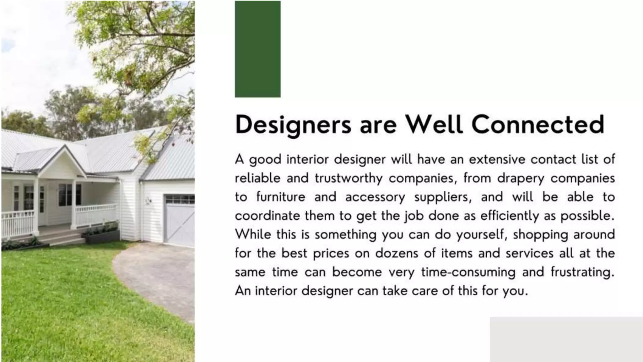 Benefits of Using an Interior Designer.ppt