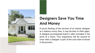 Benefits of Using an Interior Designer.ppt