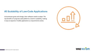 Benefits of Using Low Code Platforms for Your Business | PDF
