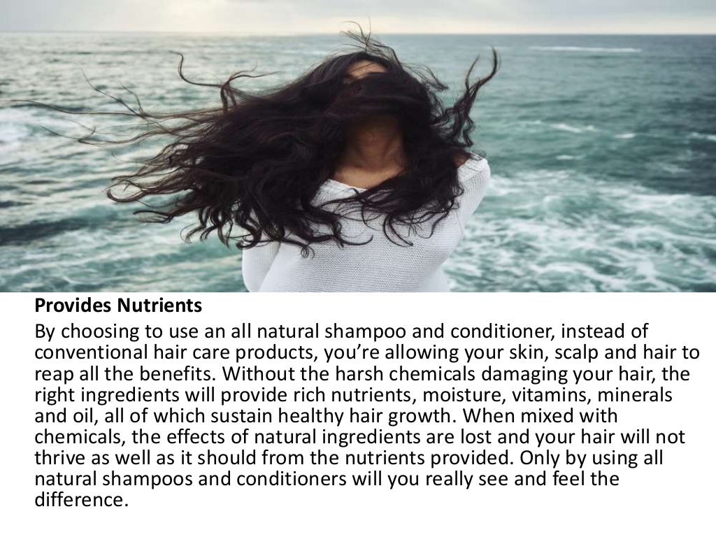 Benefits of using natural shampoo and conditioners
