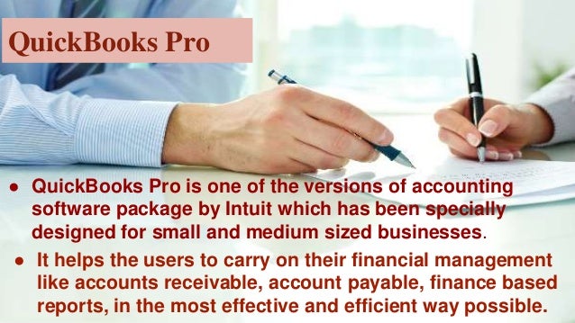 Benefits of using quickbooks pro