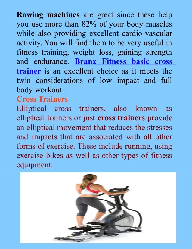 Benefits of Using the Basic Cross Trainer Branx Fitness