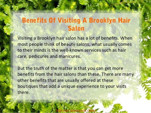 Benefits Of Visiting A Brooklyn Hair Salon