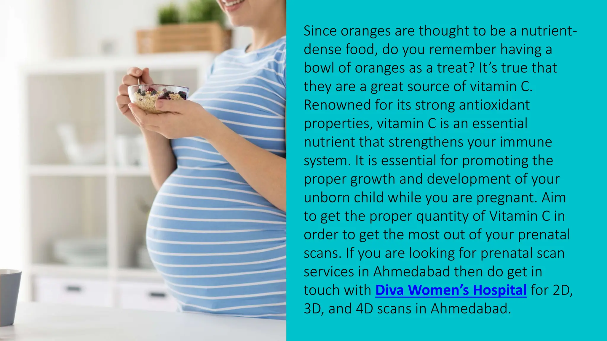 Benefits Of Vitamin C in Pregnancy | Diva Hospital | PPTX