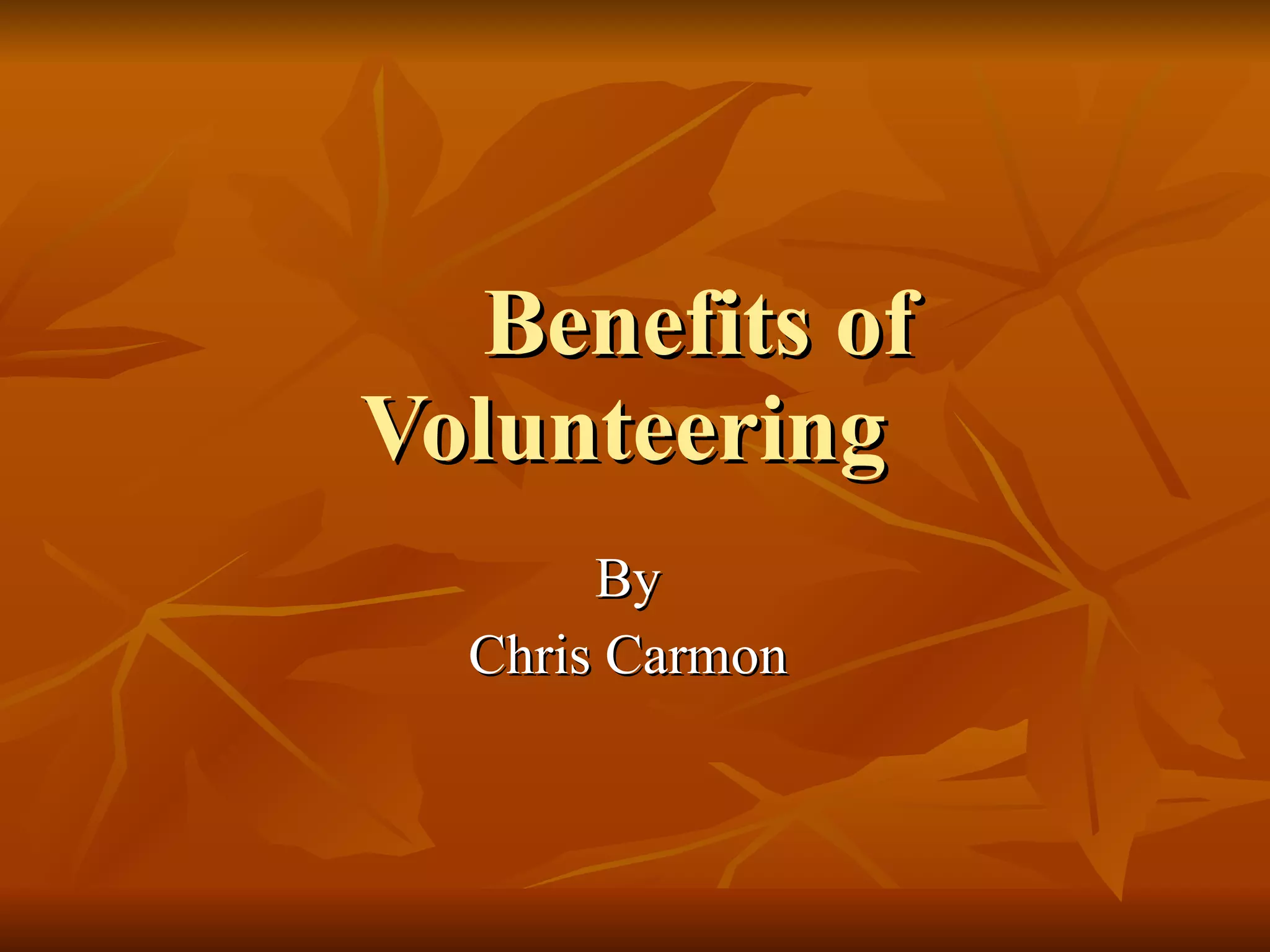 benefits-of-volunteering-ppt