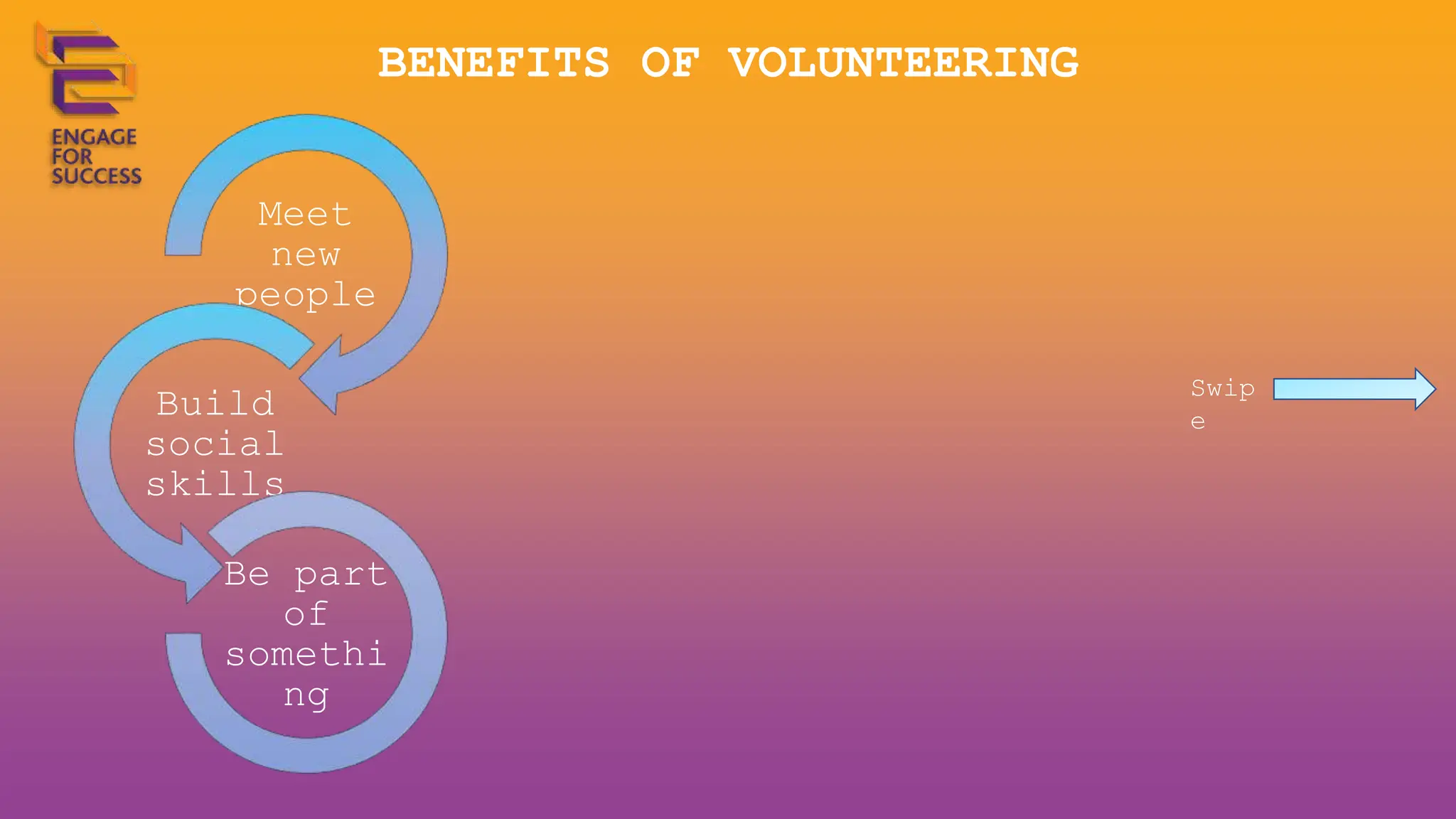 Benefits of Volunteering. And what is the voluntring PPT