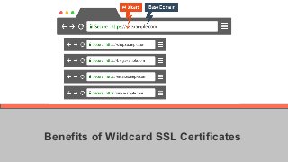 Benefits of Wildcard SSL Certificates
 