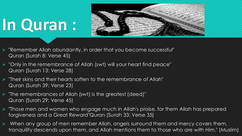 Benefits Of Zikr benefits-of-zikr