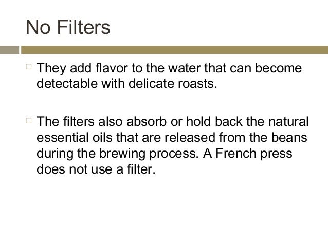 Benefits to choosing a french press over a drip coffee machine