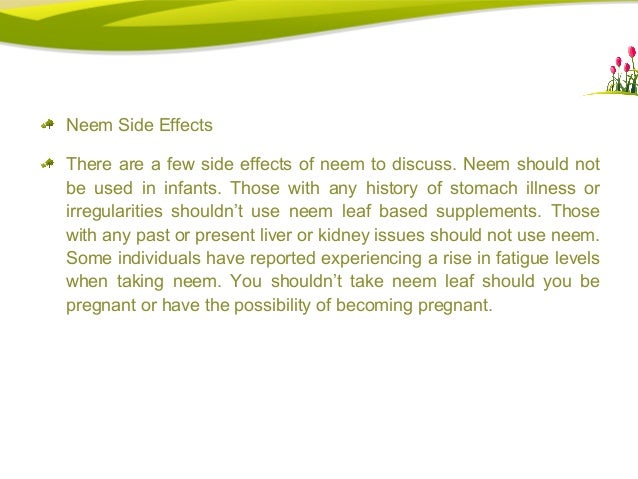 Side Effects Of Neem Toothpaste