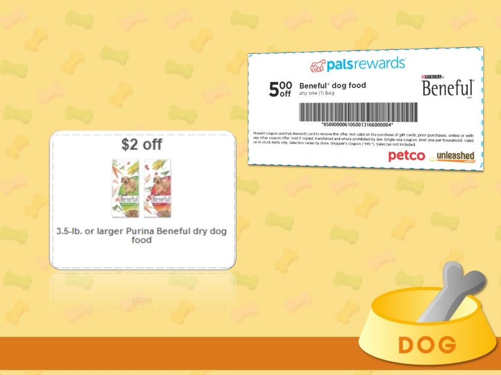 Beneful dog food coupons