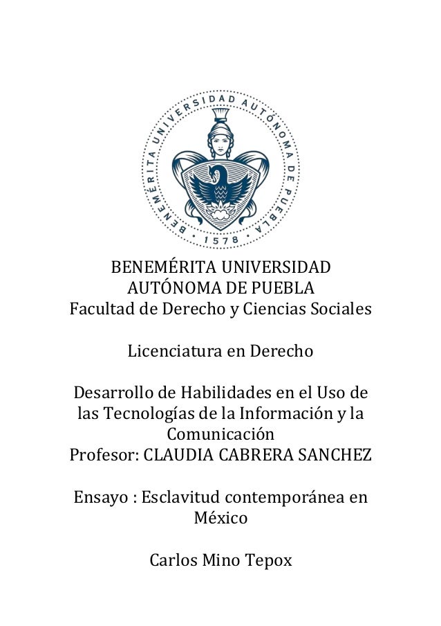 Benemérita universidad autónoma de puebla