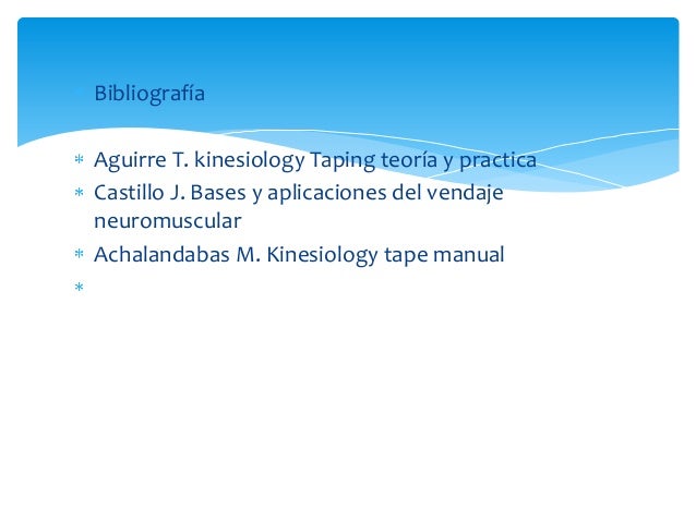 Diagram Kinesiology Taping Teoria Y Practica