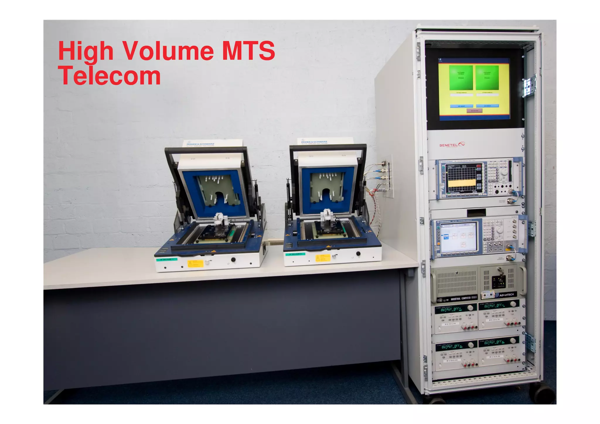 High Volume MTS
Telecom
 