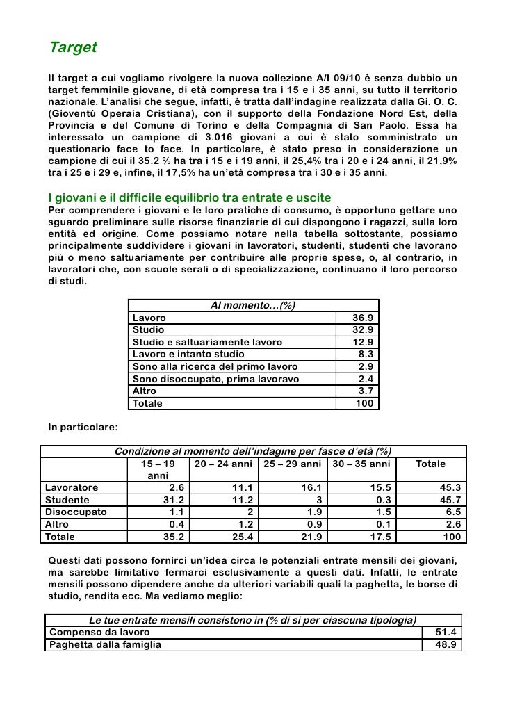 piano di marketing