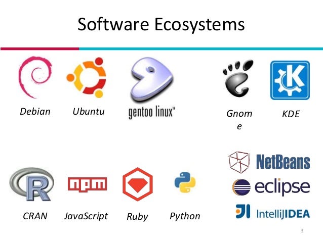 Software Ecosystem Evolution. It's complex!