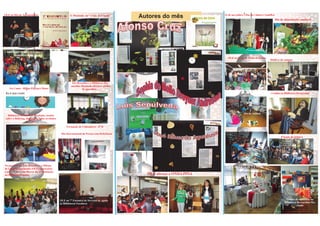 Autores do mêsOLE no Dia do Agrupamento
Eu Conto - BE da EB Agra Maior
Biblioteca Bernardino Machado, sessões
sobre o Bullying, dirigidas a todos os alunos
de 7º ano.
Bibliopaper na Biblioteca Ber-
nardino Machado
Em Dezembro, a Biblioteca Ber-
nardino Machado ofereceu contos
de agasalhar ...
Feira do Livro de 9 a 15 de
dezembro.
Contos de agasalhar na
Biblioteca Bernardino Ma-
chado
S. Martinho na “ Casa de Camilo”
No passado dia 3 de dezembro, a Oficina
de Leituras Encenadas (OLE) apresentou
a peça O Auto das Barcas da Alimentação,
na Biblioteca Escolar
OLE no 7º Encontro de Serviços de Apoio
às Bibliotecas Escolares
Formação de Utilizadores - 8º H
Dádiva de sangue
24 de novembro - Dia da Cultura Científica
OLE na Festa de Natal da Escola
Dia Internacional da Pessoa com Deficiência
Camilo na Biblioteca Bernardino
Fórum da leitura
Dia da alimentação saudável
Dia do Animal
OLE abraça a ONDA PINA