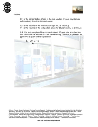 BENFIELD LIQUOR - DETERMINATION OF IRON | PDF