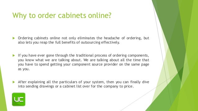 Order Cabinet Parts Online