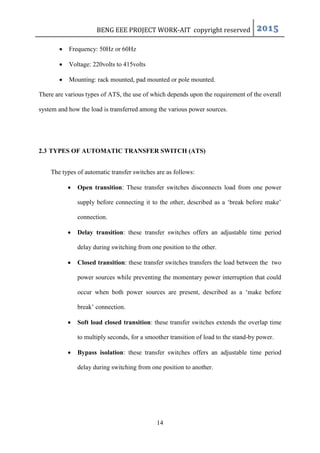 PROJECT ON AUTOMATIC TRANSFER SWITCH (ELECTRICAL).pdf
