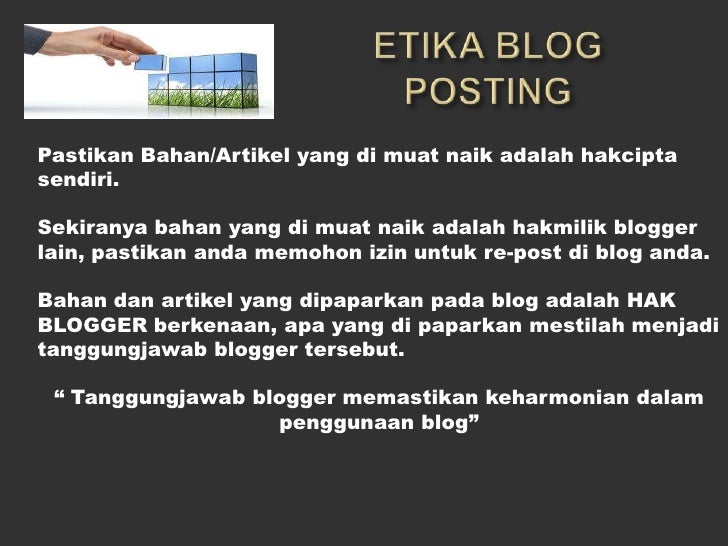 Bengkel Pembinaan Blog