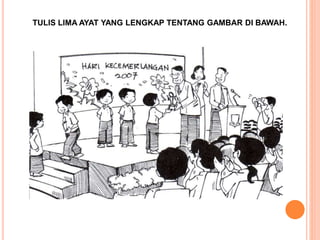 TULIS LIMA AYAT YANG LENGKAP TENTANG GAMBAR DI BAWAH.
 