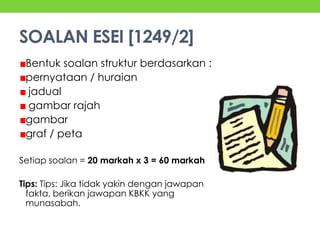 Bengkel Teknik Menjawab Spm Sejarah 2013