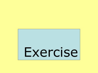 Exercise 