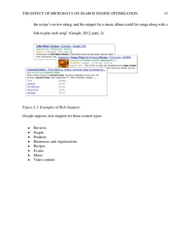 Dissertation search engine optimization