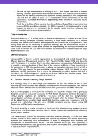 SCORM specifications for an emerging world: The linguistic diversity at work