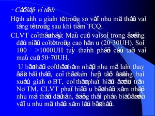 - Càõt låïp vi tênh
Hçnh aính u giaím tè troüng so våïi nhu mä tháûn vaì
tàng tè troüng sau khi tiãm TCQ.
CLVT coï thãø tháúy: Maïu cuûc vaì soíi trong âæåìng
dáùn niãûu coï tè troüng cao hån u (20-30UH). Soíi
100 - >1000UH tuìy thaình pháön cáúu taûo vaì
maïu cuûc 50-70UH.
U bãø tháûn coï thãø thám nháûp nhu mä laìm thay
âäøi båì tháûn, coï thãø laìm heûp tàõc âæåìng baìi
xuáút, giaîn ÂBT, coï thãø phaït hiãûn âæåüc trãn
NÂTM. CLVT phaït hiãûn u bãø tháûn xám nháûp
nhu mä tháûn dãù hån, âäöng thåìi phán biãût âæåüc
våïi u nhu mä tháûn xám láún bãø tháûn.
 