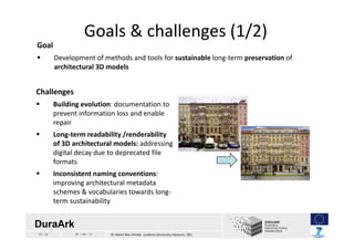 10 / 33 30 / 04 / 13 Dr Helmi Ben Hmida (Leibniz University Hanover, DE)
Goals & challenges (1/2)
LinkedUp in a nutshell
G...