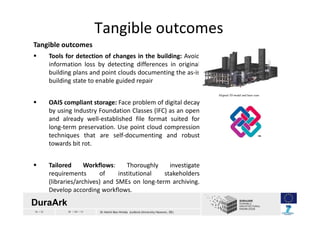 16 / 33 30 / 04 / 13 Dr Helmi Ben Hmida (Leibniz University Hanover, DE)
Tangible outcomes
LinkedUp in a nutshellTangible ...