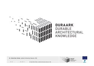 33 / 33 30 / 04 / 13 Dr Helmi Ben Hmida (Leibniz University Hanover, DE)
Dr. Helmi Ben Hmida (Leibniz University Hanover, ...