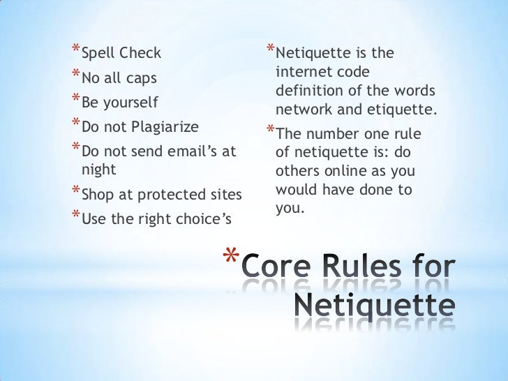 Importance of netiquette pdf image
