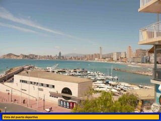 Vista del puerto deportivo
 