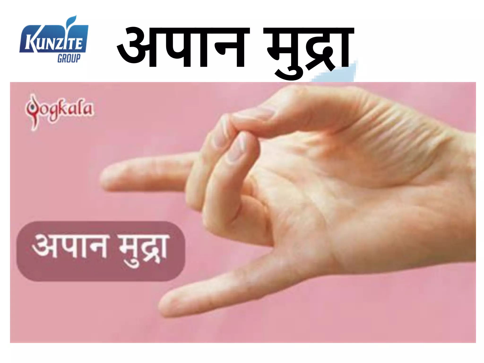 अपान मुद्रा
 