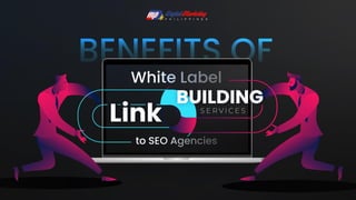 Benefits of White Label Link Building Services to SEO Agencies