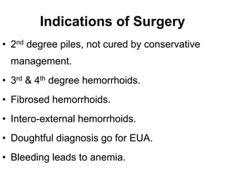 Benign anorectal disease 1 | PPT