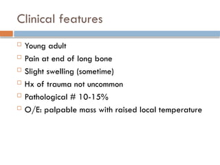 Comprehensive Assessment and Management of Benign Bone Tumours in ...