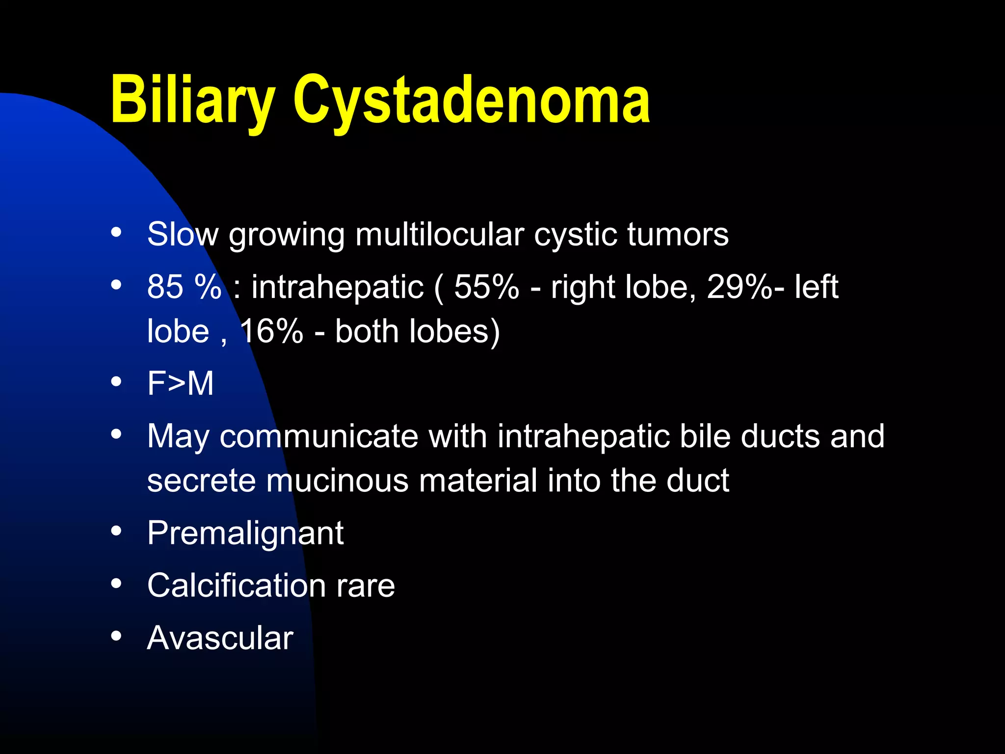 imaging of benign hepatic masses