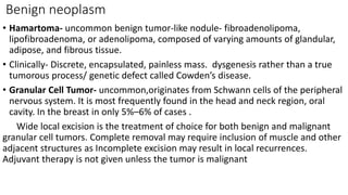 Power point presentation of benign lesions of breast | PPTX | Cancer ...