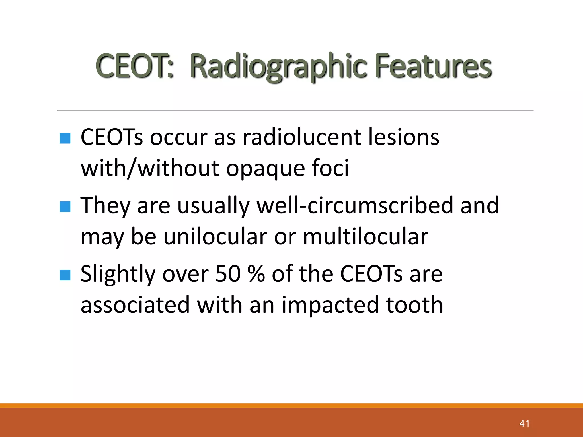 Benign odontogenic and non odontogenic tumours | PPTX