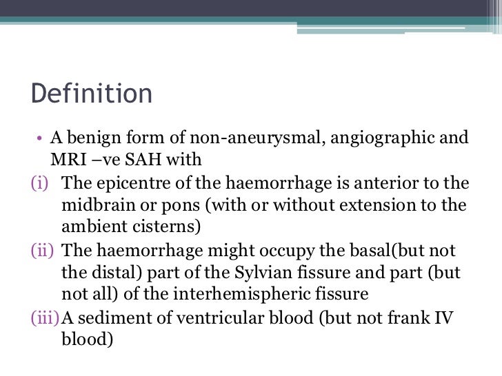 Benign or not benign