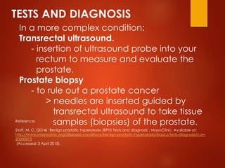 Benign Prostatic Hyperplasia | PPTX
